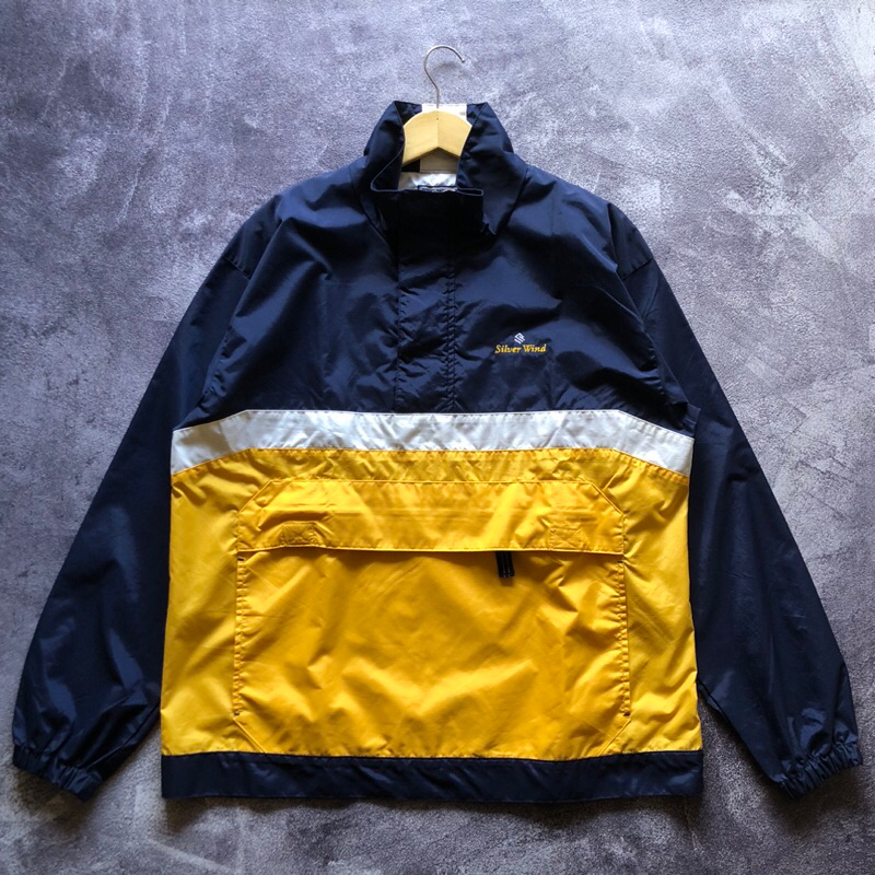 Anorak Jacket GEAR Three Tone Second Colour Block ,Windbreaker Three tone Second Windbreaker Colour 