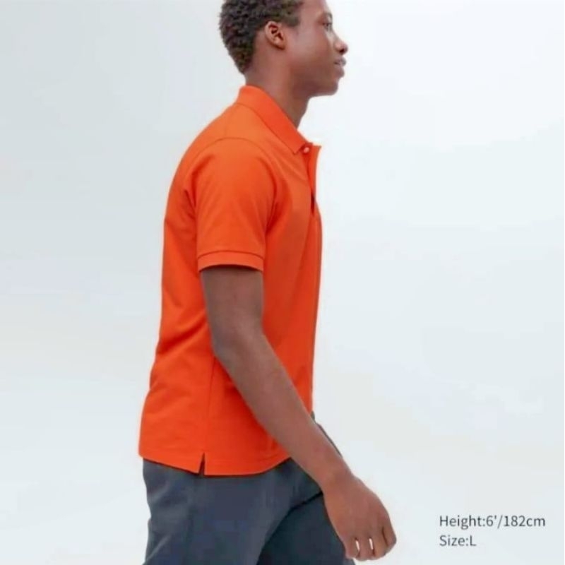 Kaos Polo Pria UNIQLO Dry Pique ORI