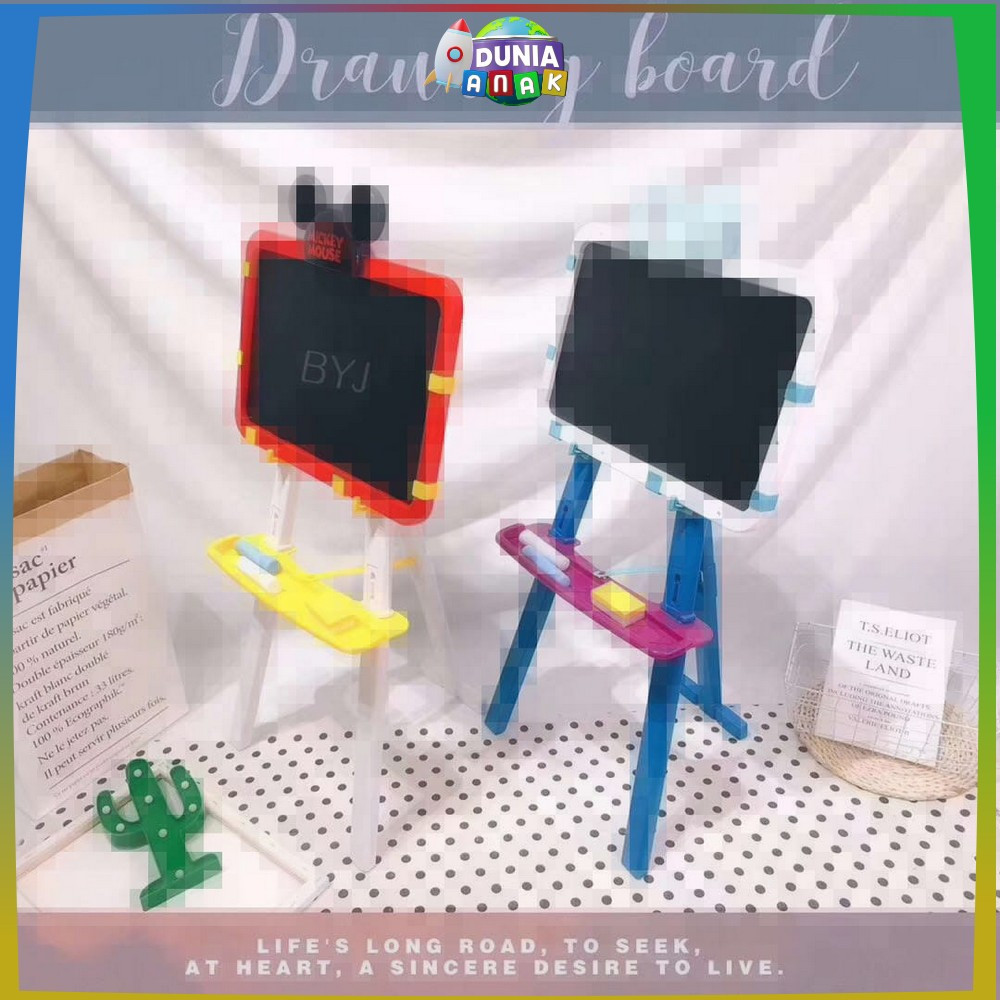 

Mainan Edukasi Papan Tulis Magnetic Drawing Board Learning Easel 3IN1 / Papan Tulis Anak Magnetic Board DUNIA ANAK M30