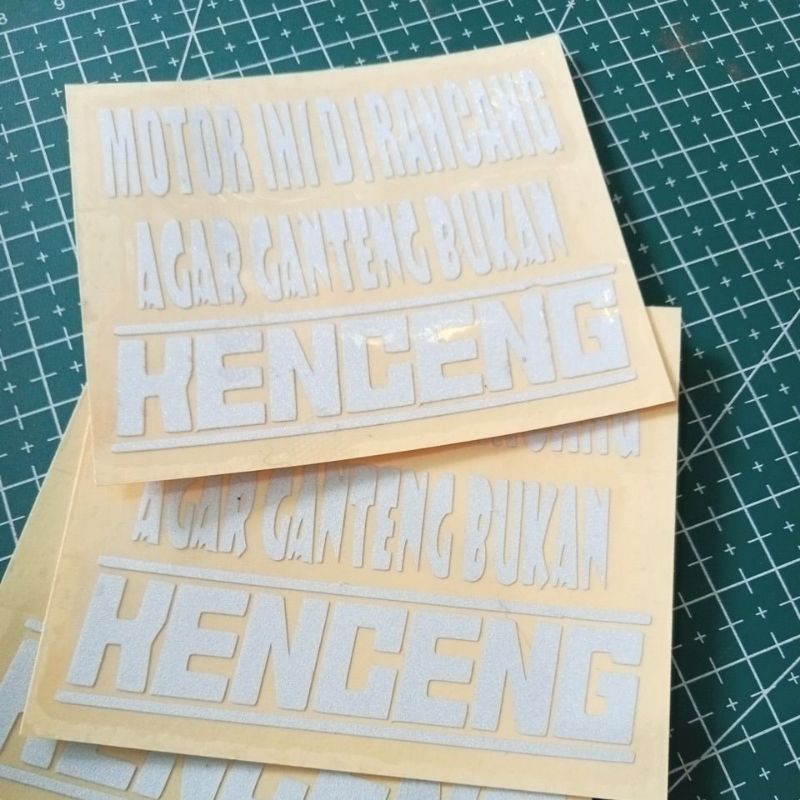 stiker motor stiker kata kata