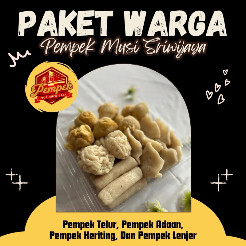 

Paket Pempek Warga 80 Pcs FULL TENGGIRI