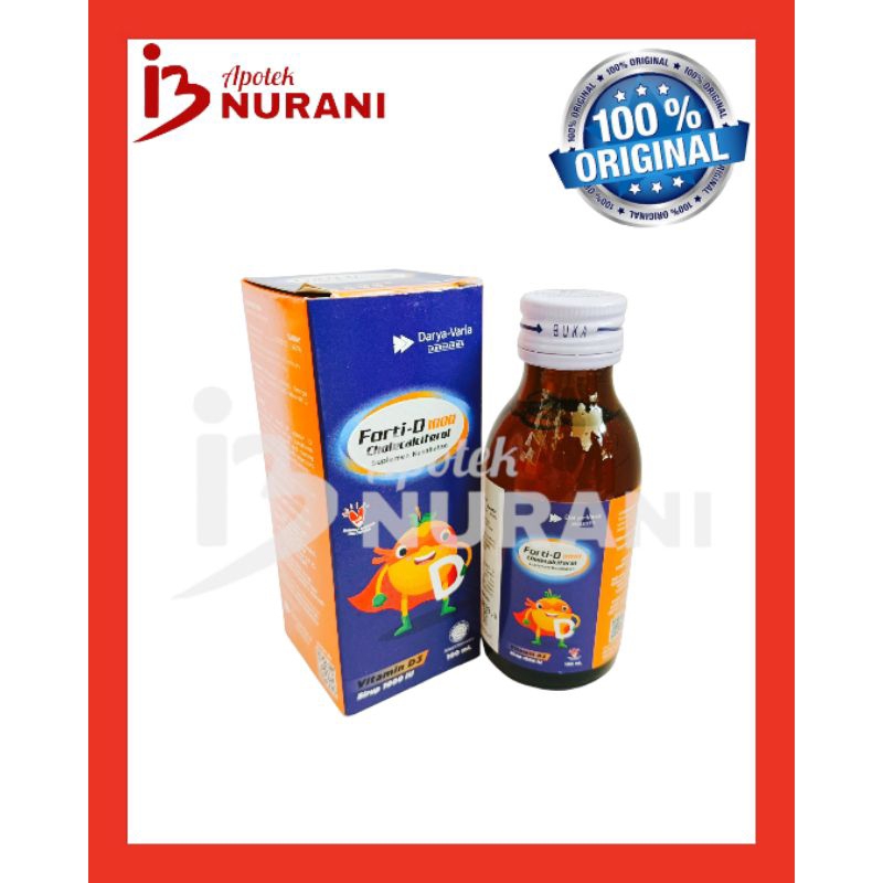 FORTI-D 1000 VITAMIN UNTUK TULANG DAN MENINGKATKAN VITAMIN D