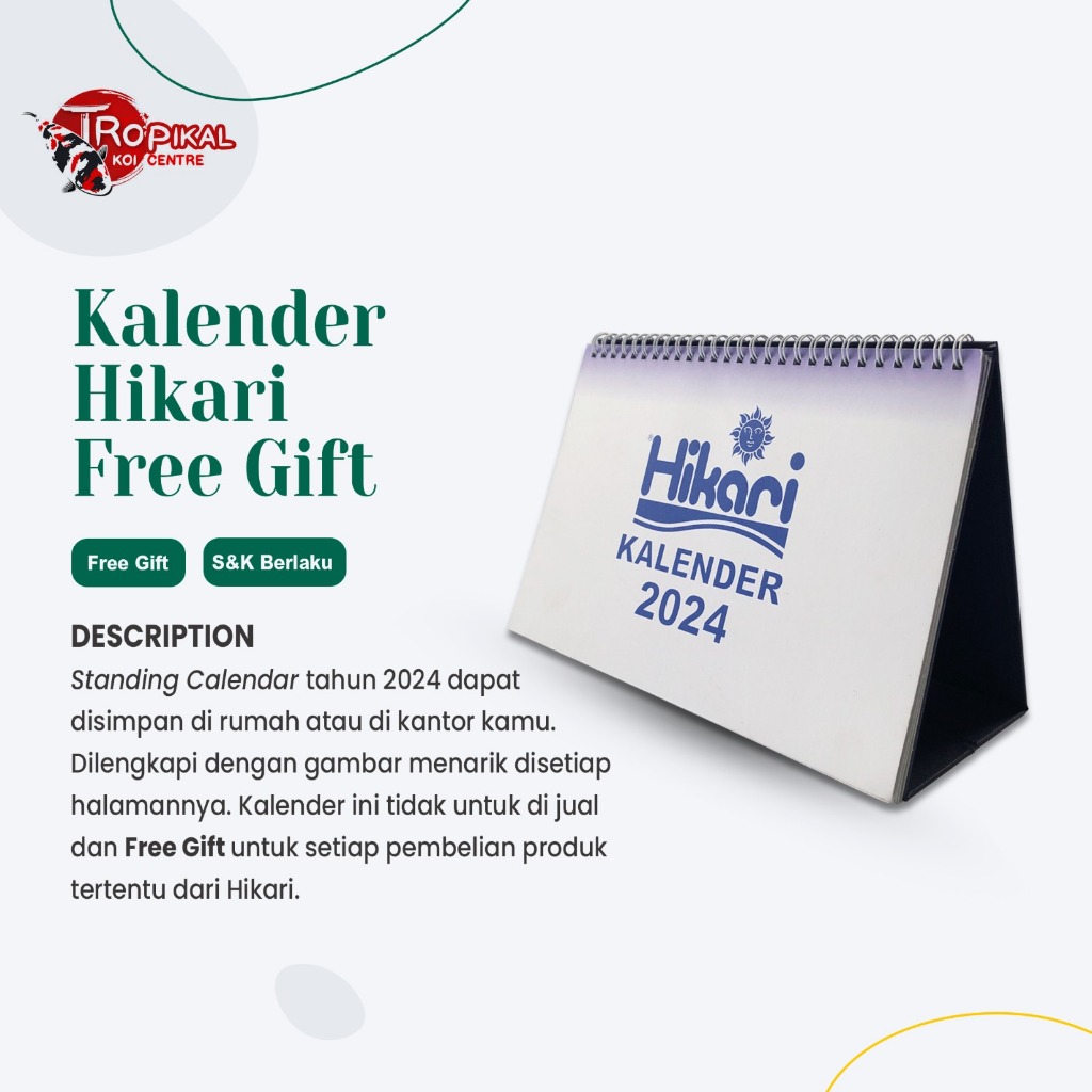 

(FREE GIFT - DO NOT ORDER) Kalender 2024 Hikari