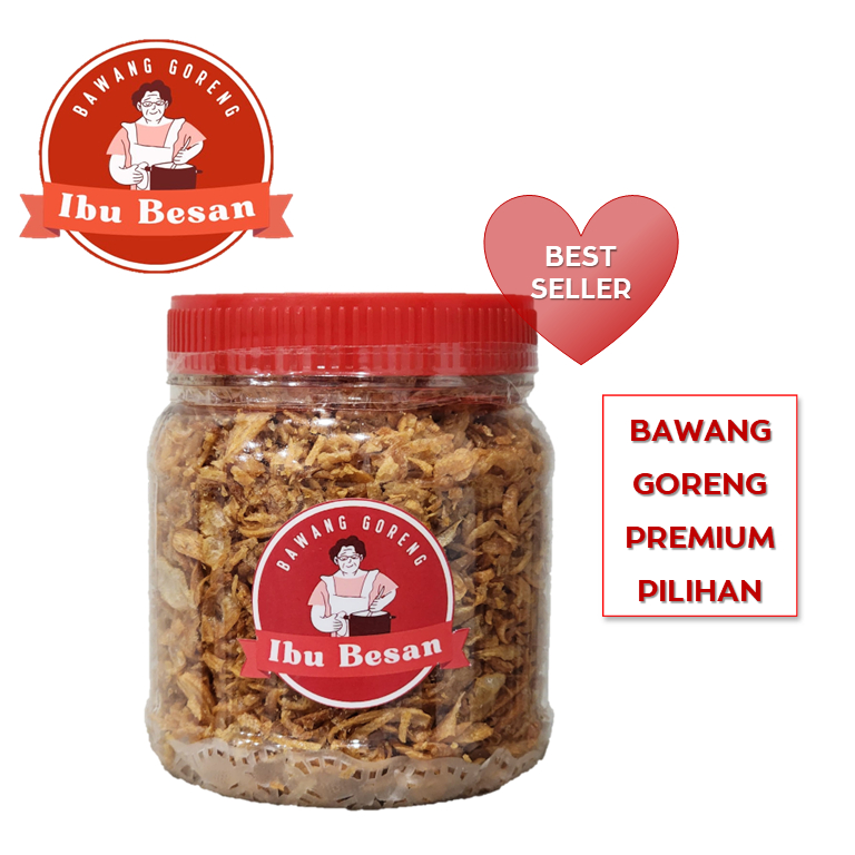 

[Promo] Bawang Goreng Premium Ibu Besan Garing 100% Asli Gurih Crispy Home Made