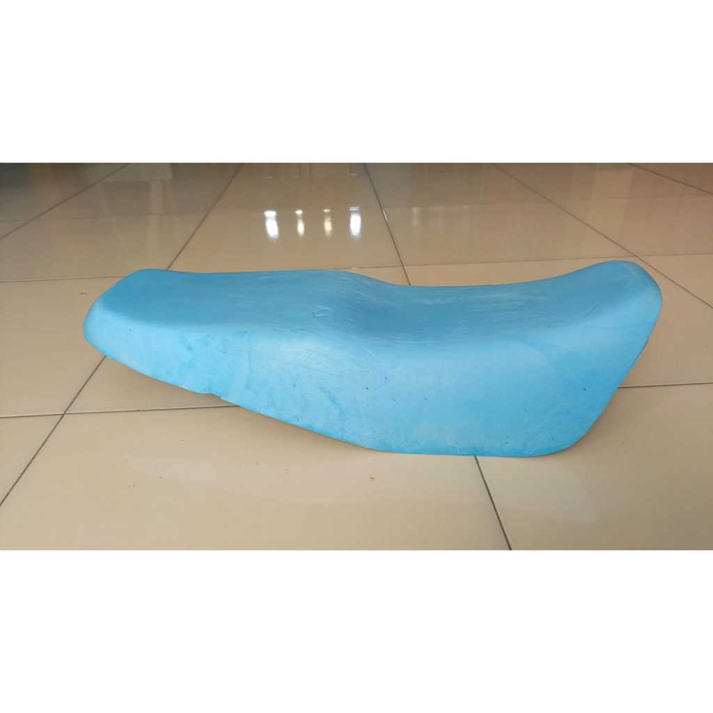 Busa spon jok motor megapro megapro hiu biru