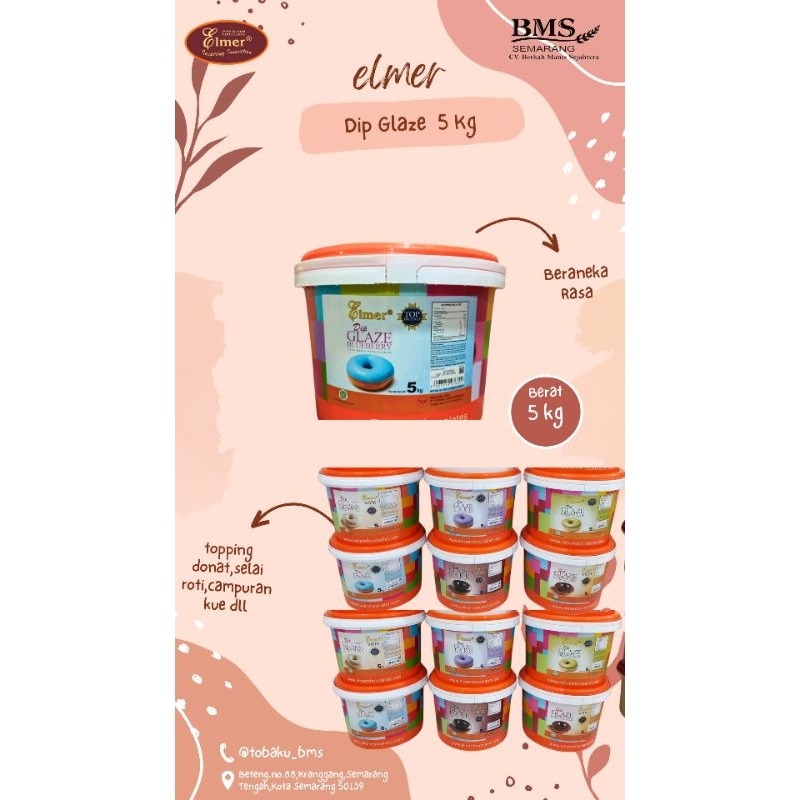 

ELMER DIPPING GLAZE _ ( 2 × 5 Kg )