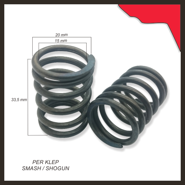 Per Klep Smash / Shogun  -- Set / isi 2 pcs --