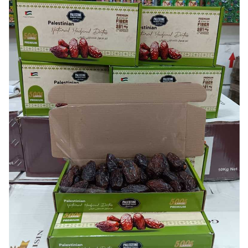 

Kurma Medjool PALESTINE medjol Kurma Jumbo 1k (EXP 2026)