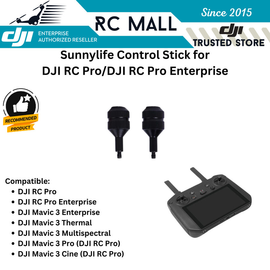 SUNNYLIFE Stick Remote DJI RC Pro Enterprise DJI Mavic 3 Enterprise DJI Mavic 3 Thermal DJI Mavic 3 