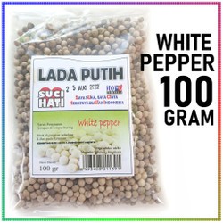 

SUCI HATI LADA PUTIH 100 GR