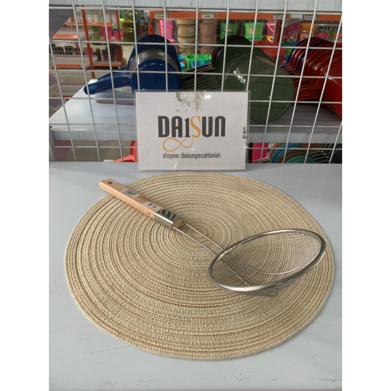 SEROK STAINLESS GAGANG KAYU/SEROK MURAH KUAT DAN CANTIK DS3099