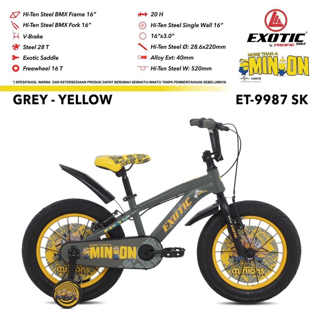GOSEND Sepeda Anak 16 BMX EXOTIC MINION 3.0