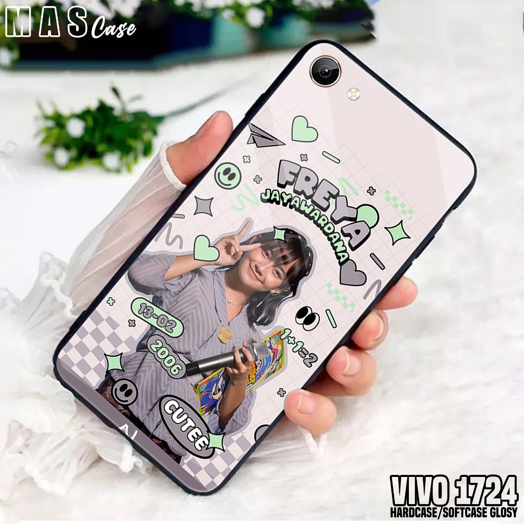 Case VIVO 1724 - Casing Hp VIVO 1724 ( JKT ) Silikon Hp VIVO 1724 - Softcase Glass Kaca - Kondom Hp 