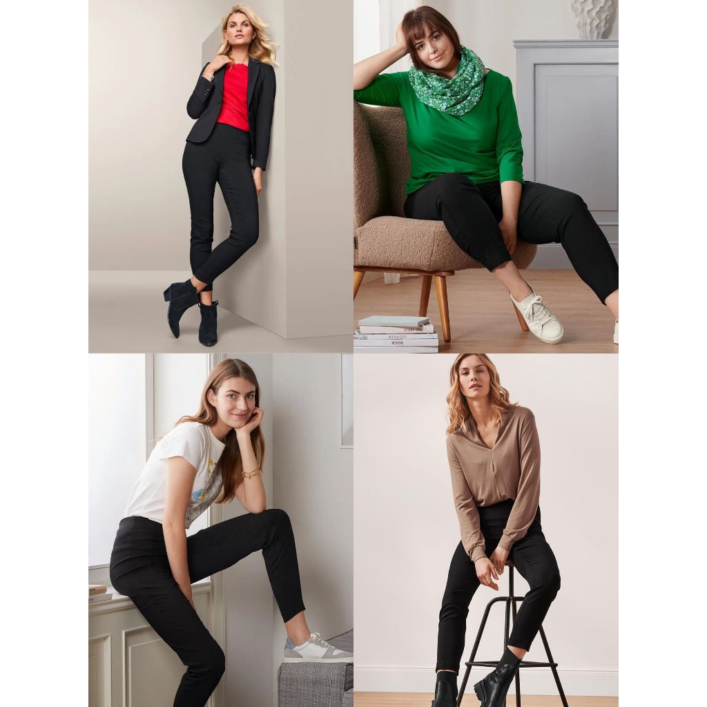 TCHIBO Essentials Stretch Ankle Pants - Celana bahan - Celana kerja - 4791