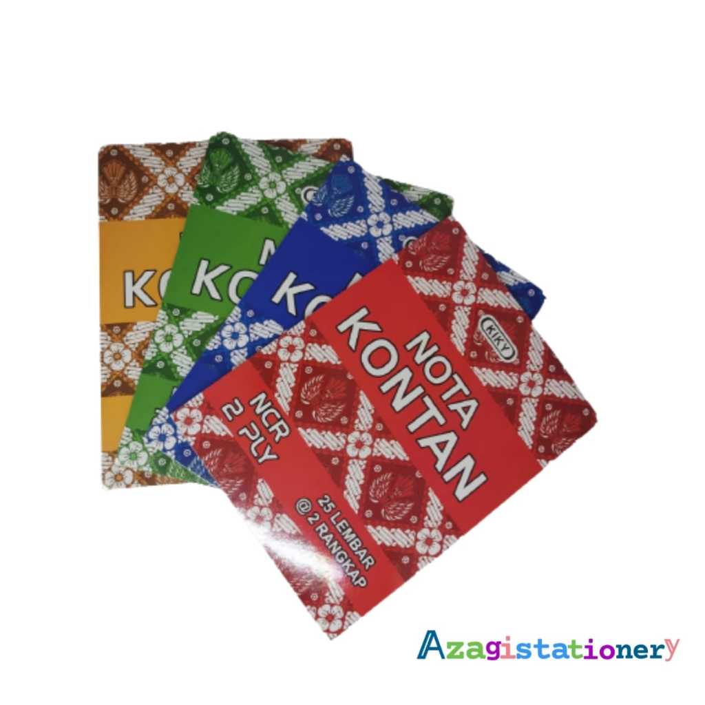

Buku Nota Kontan 2 Ply Kecil Isi 25 Lembar @ 2 Rangkap