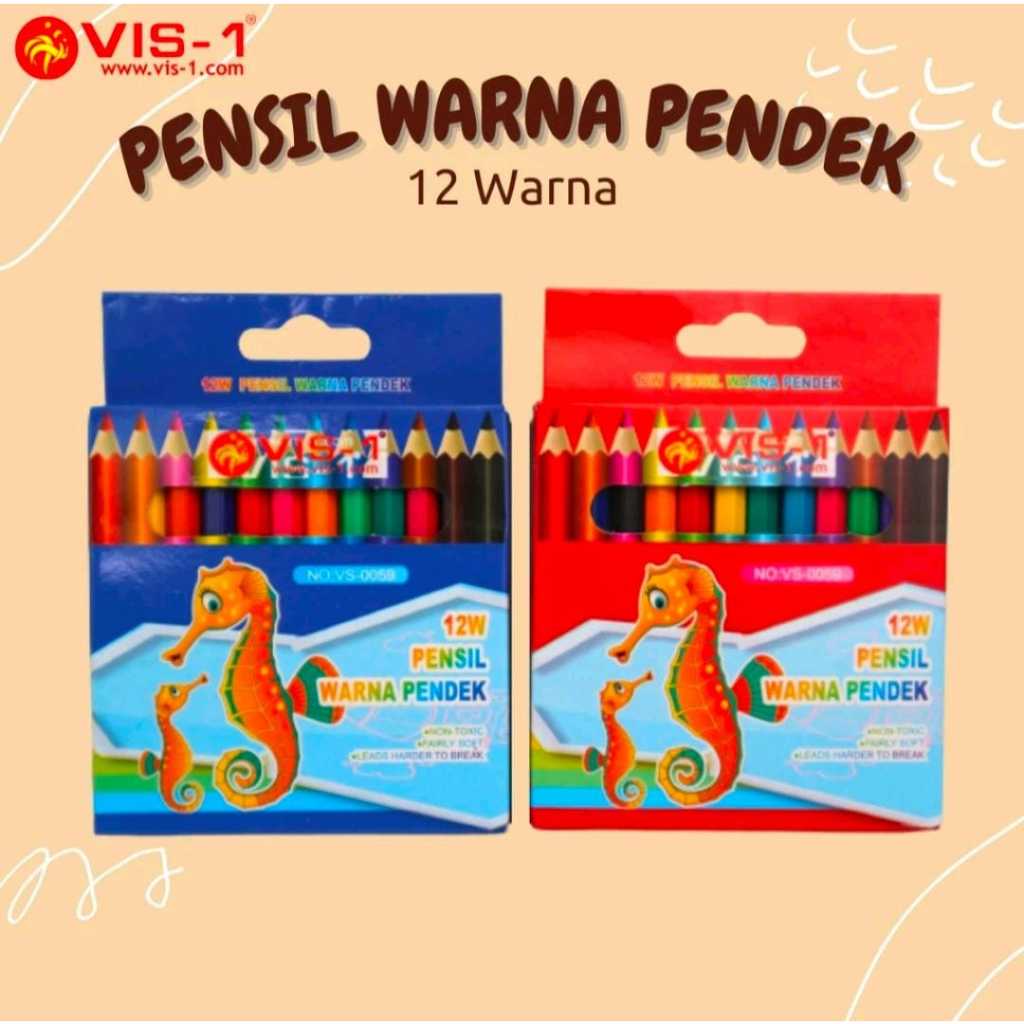 

Pensil Warna Vis-1 12 dan 24 Warna Panjang dan Pendek