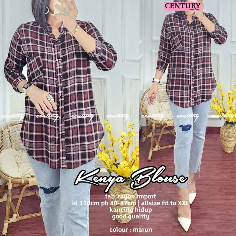 KENYA BLOUSE BY CENTURY/PAKSI BLOUSE BY CENTURY/TISSA BLOUSE BY CENTURY