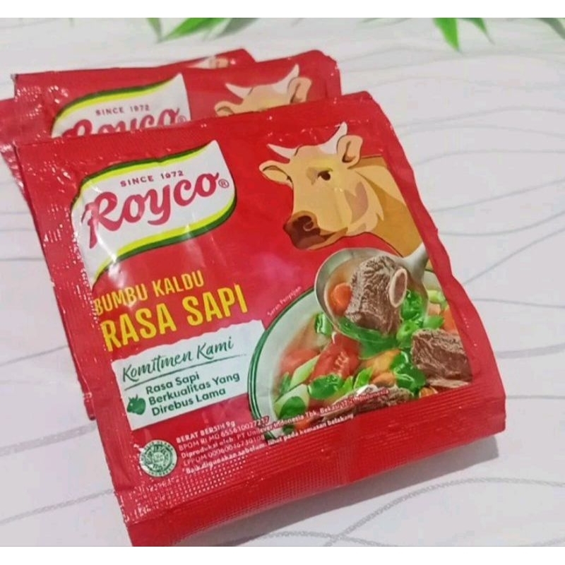 

Royco Penyedap Rasa Sapi Eceran Harga Per 3pcs