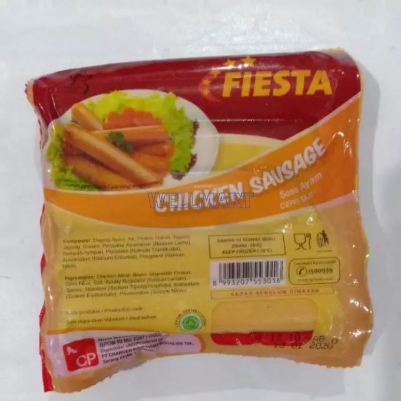 

Fiesta Sosis Ayam 300gr Chicken Sausage