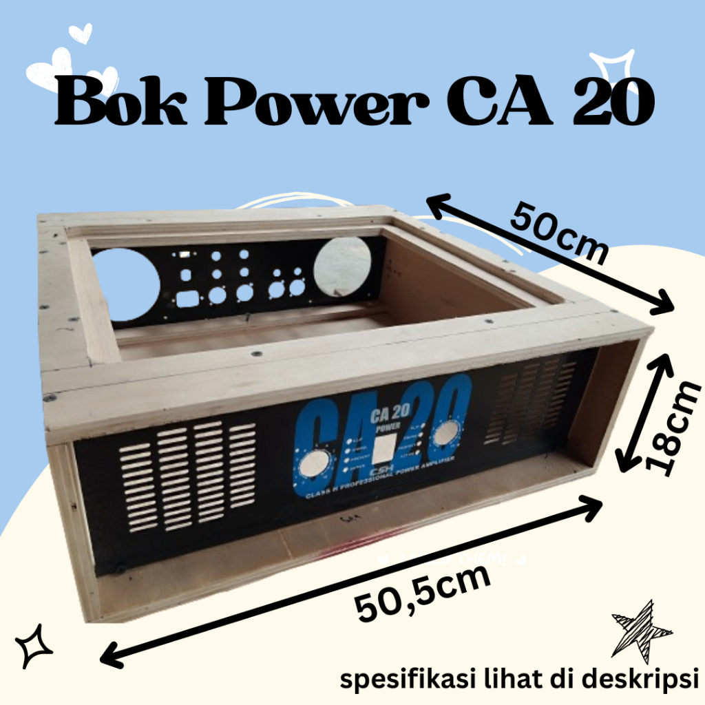 Bok Power CA 20 Bahan Triplek 12 ml
