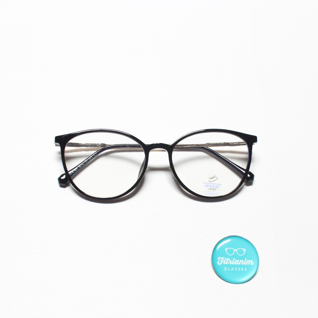 Kacamata Plus Wanita Baca dan Jalan Lensa Standar Optik Kode Frame 8184