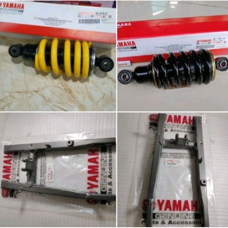 SWING ARM DAN SHOCKBEKER JUPITER MX NEW 135 ORIGINAL