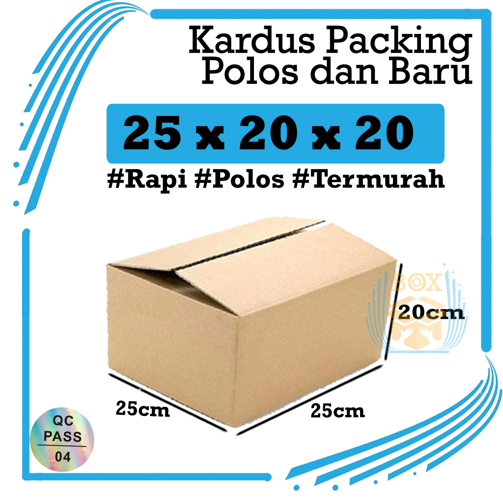 

Box Packing 25x20x20 Bahan Kraft