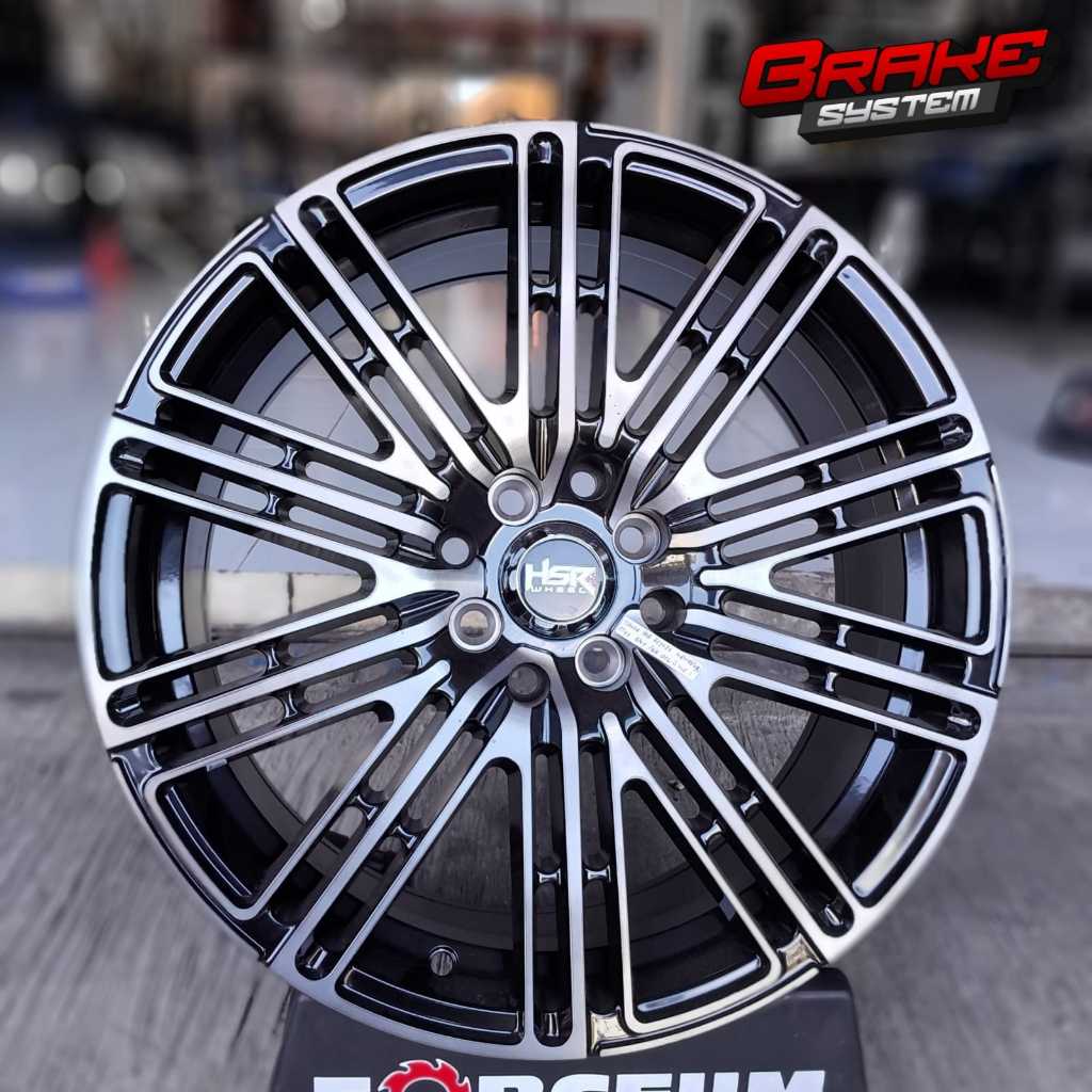 VELG MOBIL HSR TOMOK RING 17 LUBANG 4X100-114,3 COCOK MOBIL JAZZ, YARIS, AVANZA, LIVINA, RAIZE, ROCK