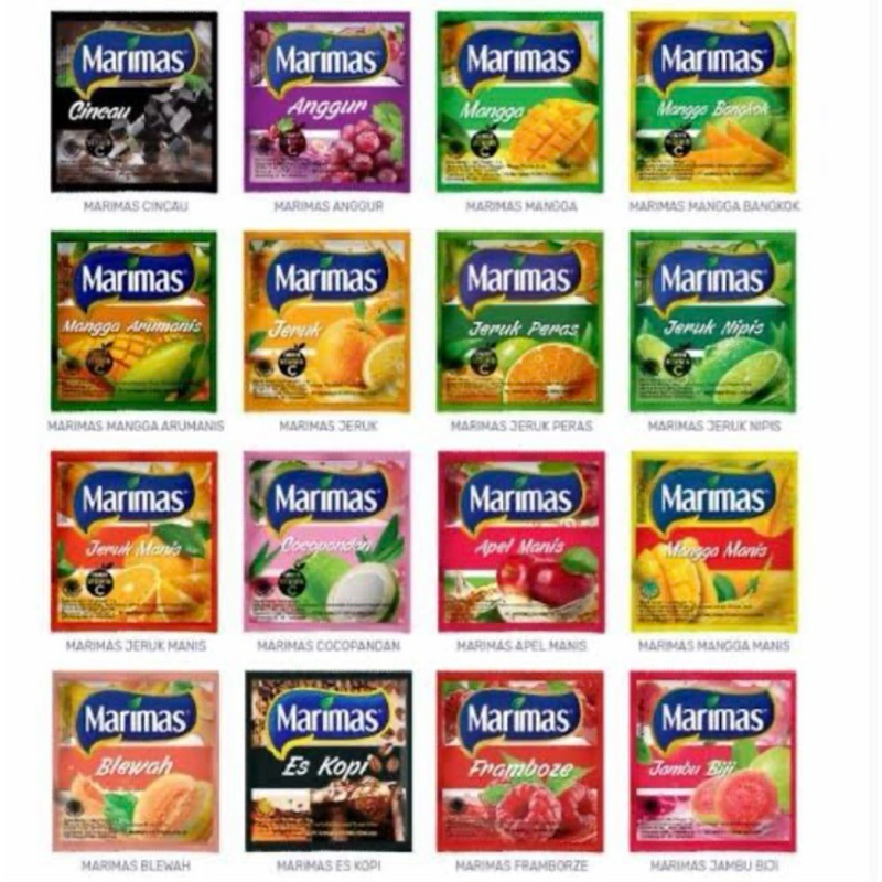 

MARIMAS MINUMAN SERBUK ALL VARIAN 1 RENCENG isi 10