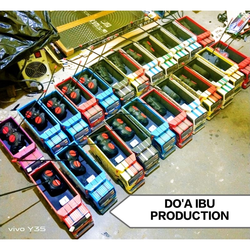 MINIATUR TRUK OLENG MURAH FUL FARIASI REMOT KONTROL