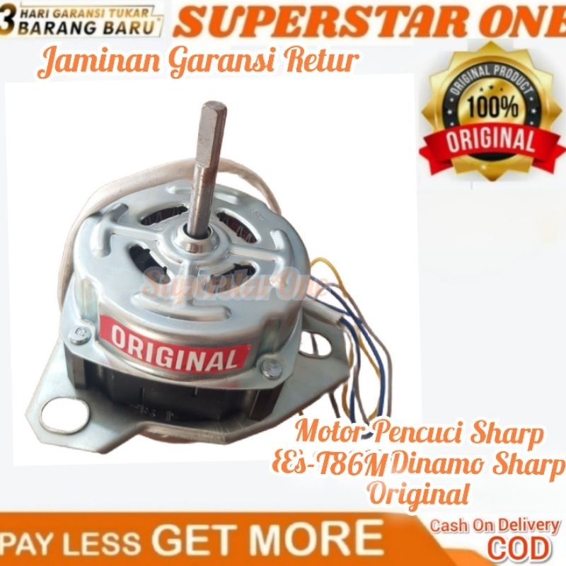 Motor Pencuci SHARP ES-T86M Dinamo Sharp ORIGINAL