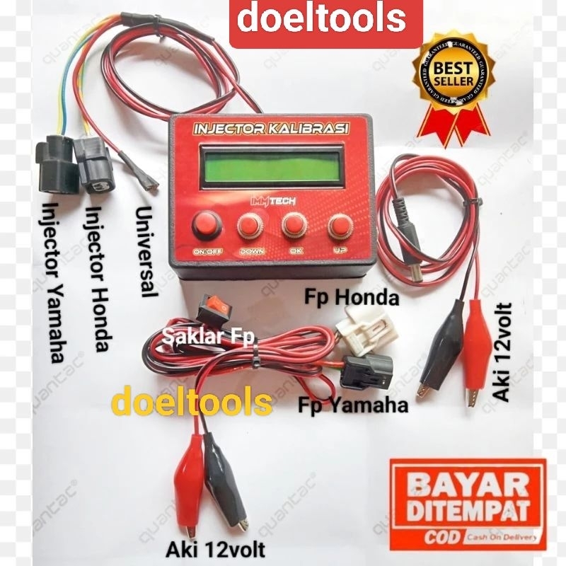 MODUL TESTER KALIBRASI INJECTOR CKP TPS Coil Motor Injeksi