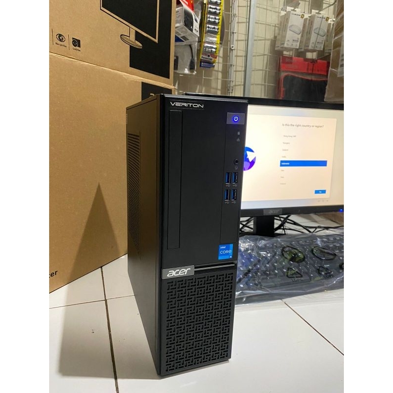 *READY NEW SERIES*Paket Komputer  Build Up Merek Acer  Veriton X Prosesor Core i5-gen 12 Ram 8 GB DD