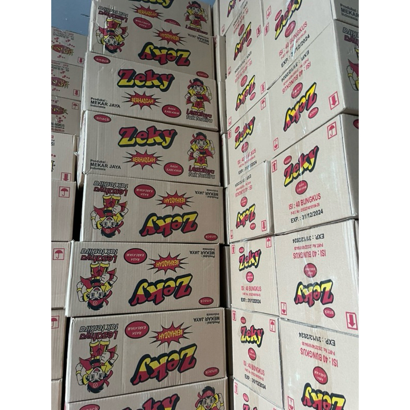 

Snack Ciki Chiki Zeky Panser jeki 1 dus/karton