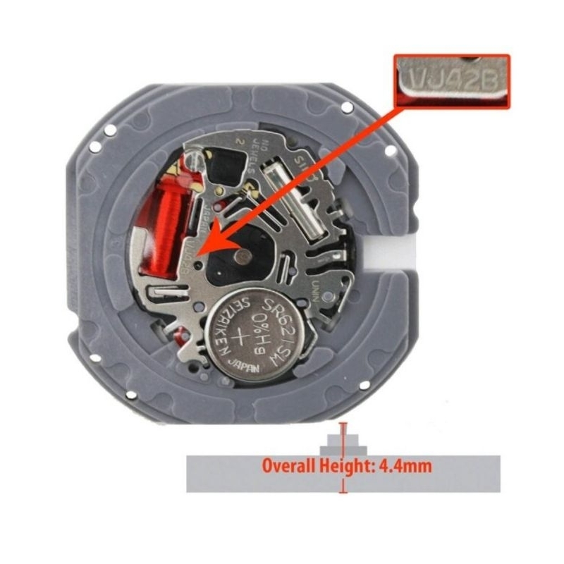 MESIN JAM TANGAN VJ 42B