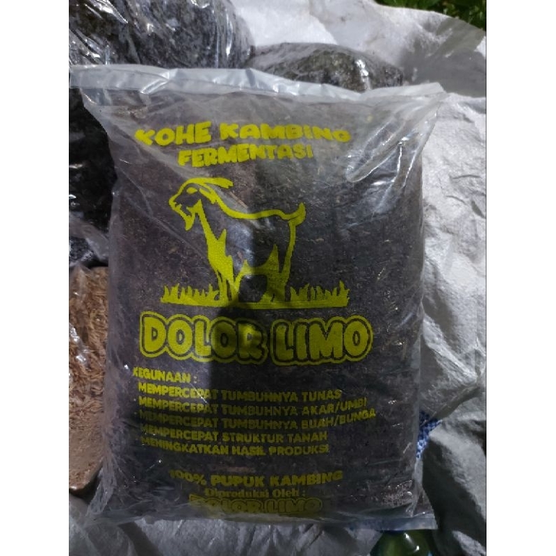 Media Tanam Pupuk Kandang/Kohe Kambing Halus Fermentasi