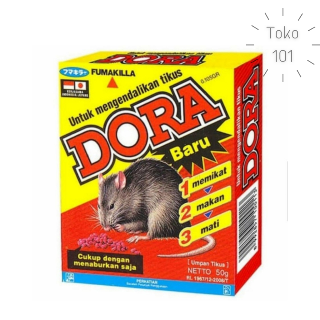 DORA Racun Tikus Siap Pakai