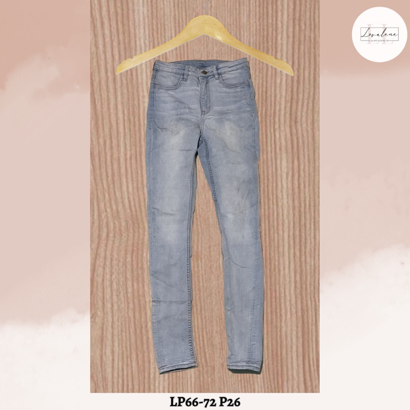 H&M DIVIDED HNM ORIGINAL Jeans Denim Celana Panjang Long Pants Wanita Woman