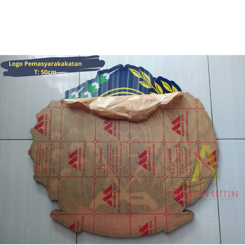 

LOGO PEMASYARAKATAN 50CM AKRILIK, LOGO DIRJEN PEMASYARAKATAN KEMENHUMHAM RI