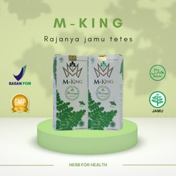 M-King Jamu Tetes Herbal Original BPOM 20 ML