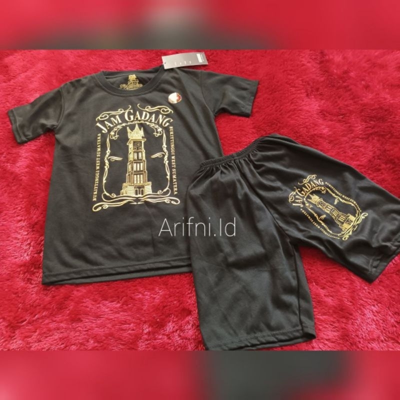 Baju anak jam gadang bukittinggi adem nyaman