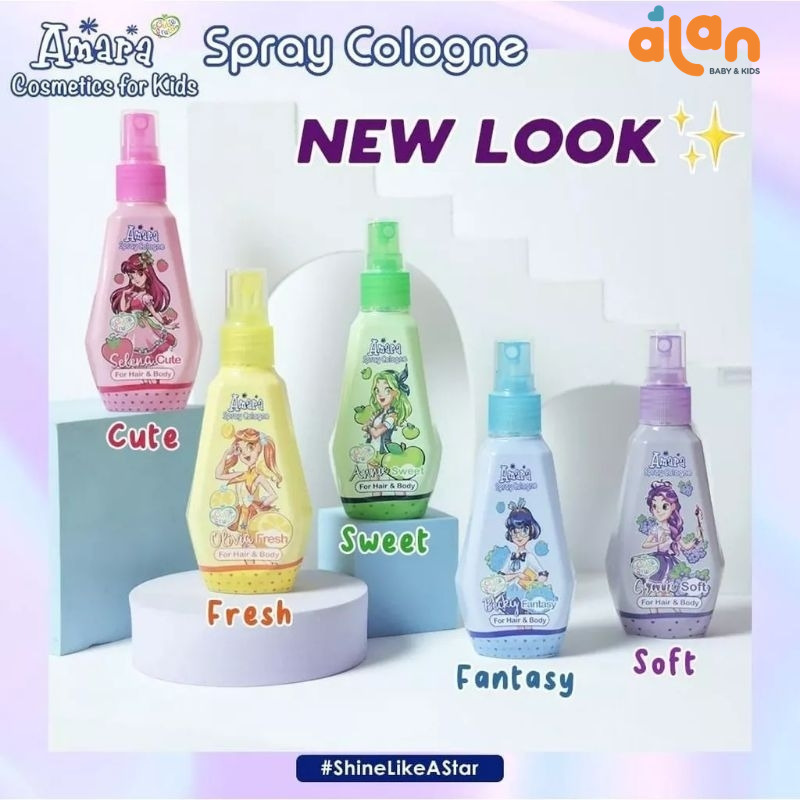 Alan Baby Kids -  Amara 100ml Spray Cologne - Parfum untuk Anak