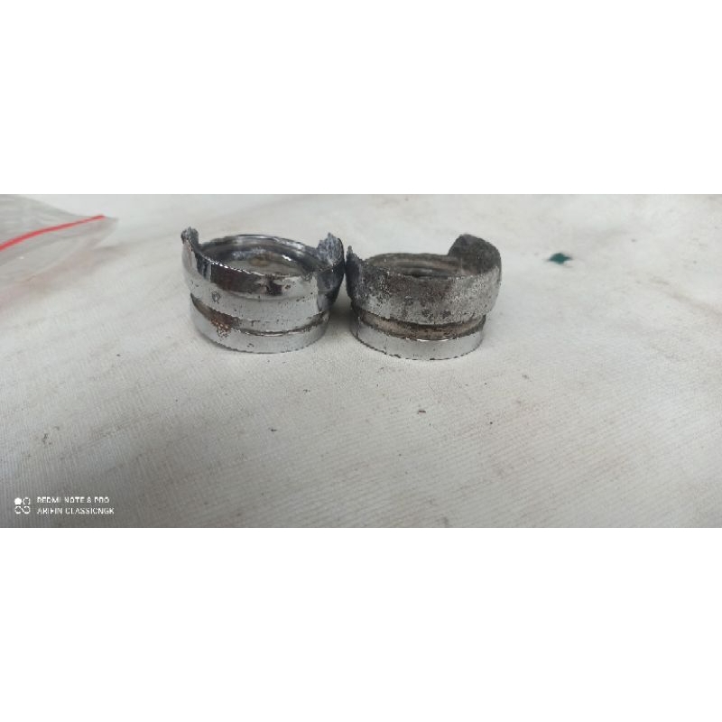 Cincin Ring cover Shock skok depan Honda s90 castrol cb125 cl90 original