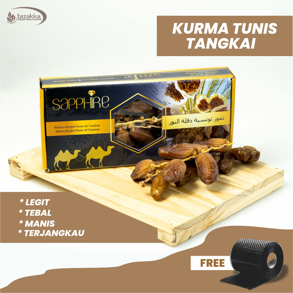 

Kurma Tunisia Tangkai Sapphire 500gr Original Dates langsung Import dan Dijamin Legit serta Mantap Rasanya.