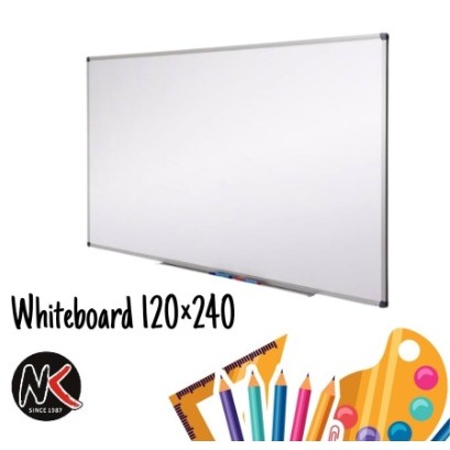 Whiteboard/white board/papan tulis besar 120 × 240 (120x240)
