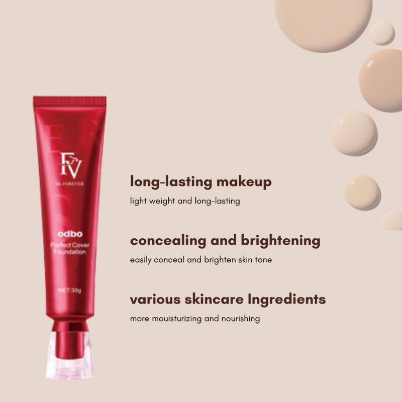 FV original Cover Foundation 30g fondation viral waterproof Perfect Magic flawless and long-lasting 