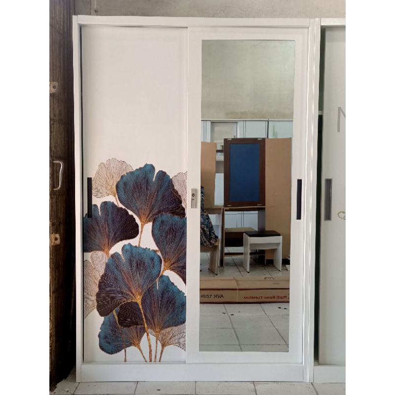 LEMARI SLIDING BESI | LEMARI SLIDING BRANKAS