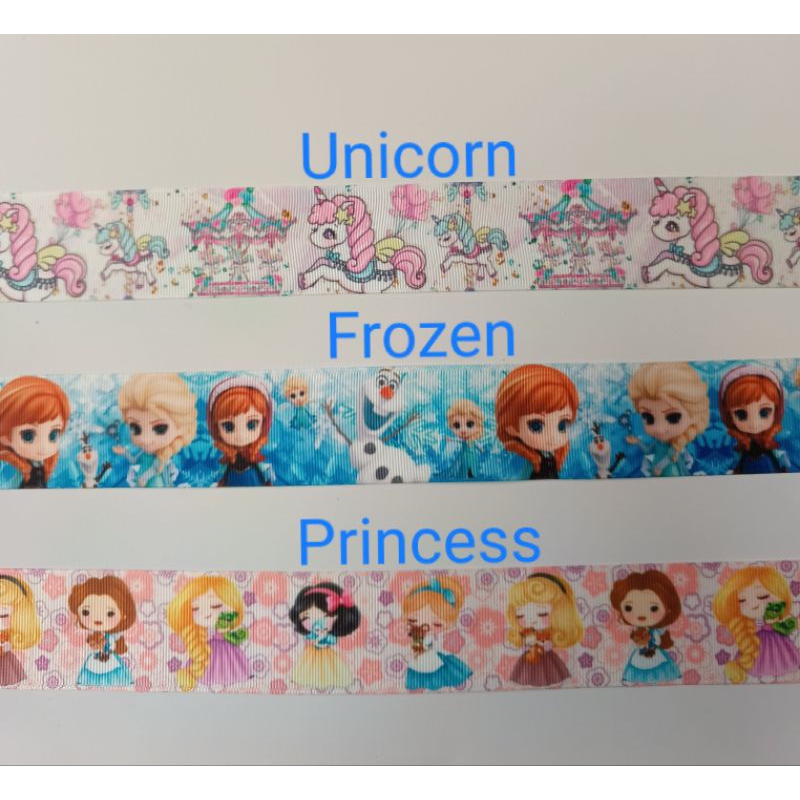 

Pita Grosgrain 1,5" Unicorn - Frozen - Princess