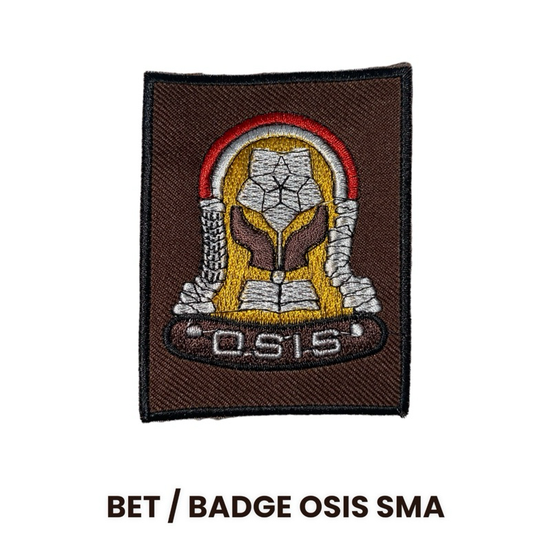 Bet / Badge Bordir Osis SMA