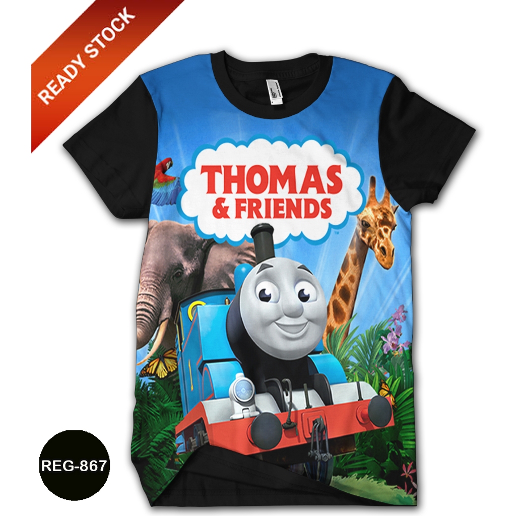Kaos Thomas and Friends Baju Anak dan Dewasa Kartun TV Animasi #REG-867 Fashion